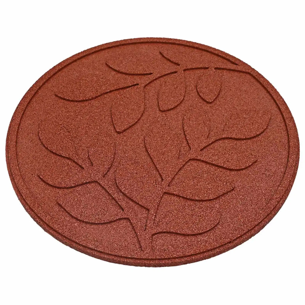 Pietra da Passo 6 pz Rosso ? 44 x 2 cm Gomma CFW4024772
