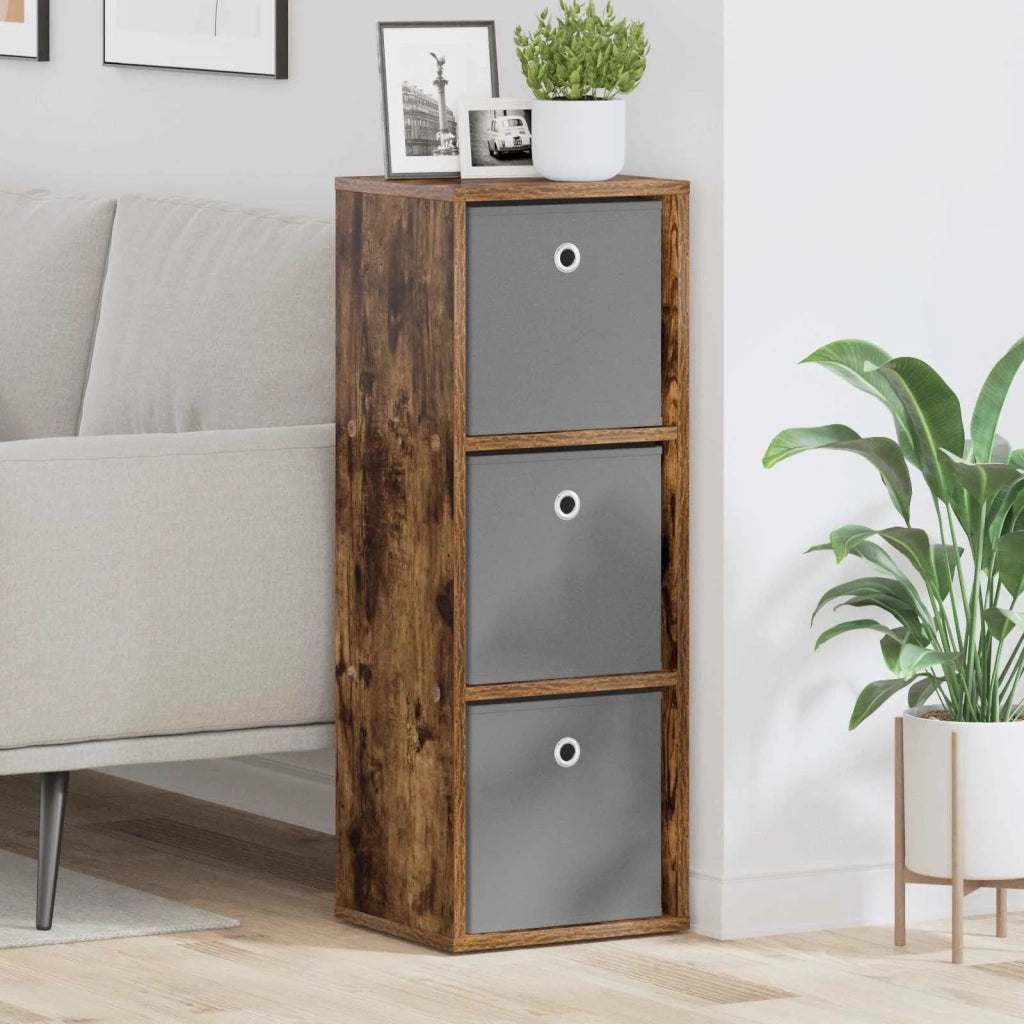 Credenza con cassetto Rovere fumé 30,5 x 27 x 84,5 cm 8000560