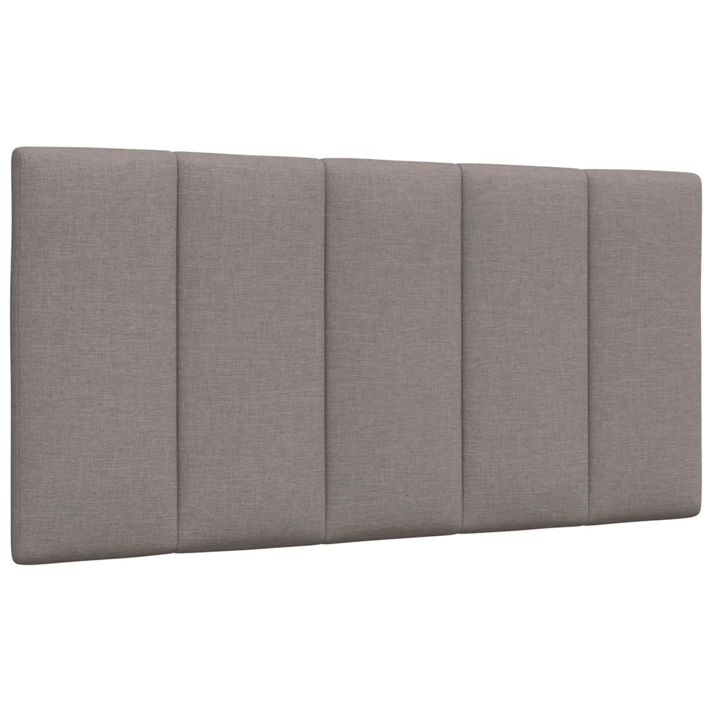 Coussin de tête de lit Hanko taupe 100 cm tissu