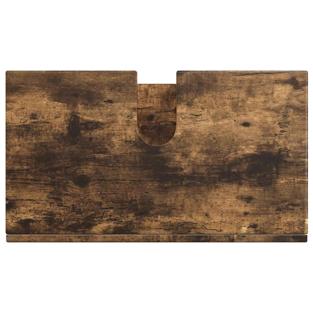 Set di Armadi da Bagno | Armadio da bagno TULUM Rovere fum¨¦ 60 x 34 x 63 cm
