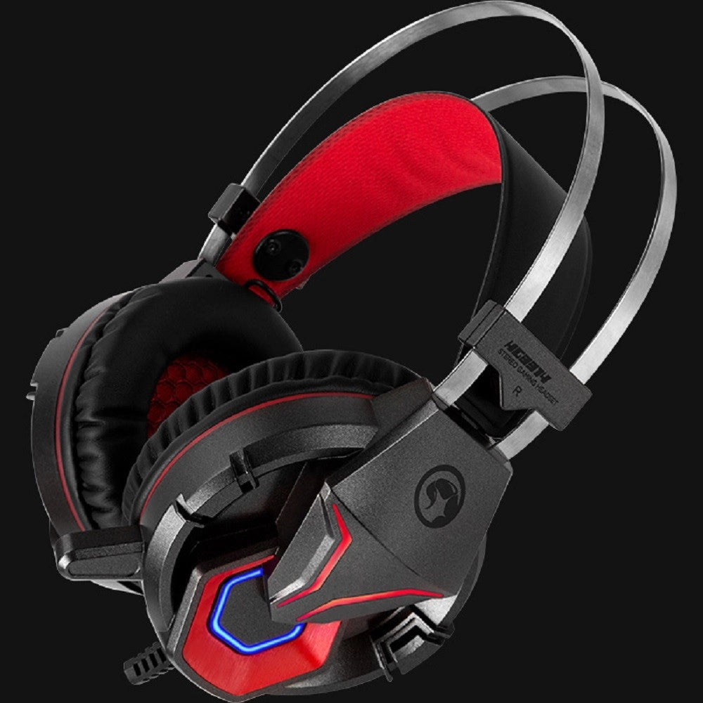 Trade Shop - Cuffie Cuffia Stereo Gaming Marvo Hg8914 Scorpion Usb Auricolare Con Microfono Pc -