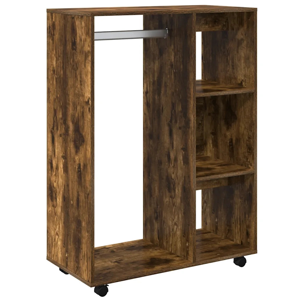 Armadio Rovere Fumo 80x40x110 cm in Legno Multistrato CFW9097602