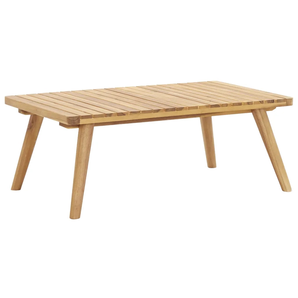 Set Divani da Giardino 4 pz con Cuscini in Massello di Acacia 46676