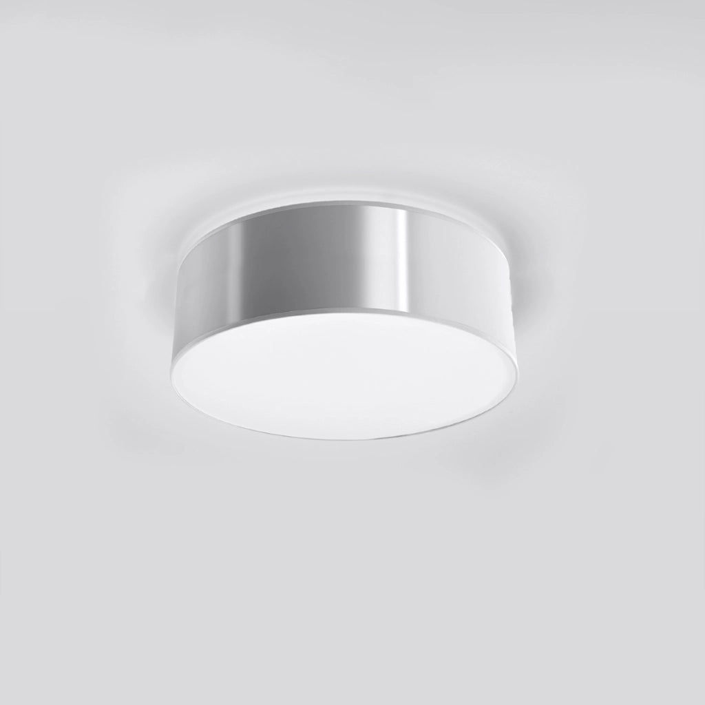 ARENA Lampada da soffitto di design arancione spagnolo grigio 25x25x11 cm E27 LED