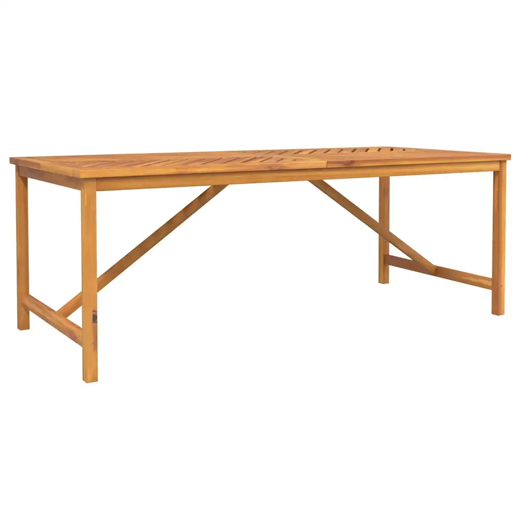 Set da Pranzo per Giardino 9 pcs Marrone 3154126