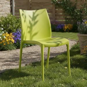 Grover, Sedia da Esterno una Sedia Made in Italy, Verde