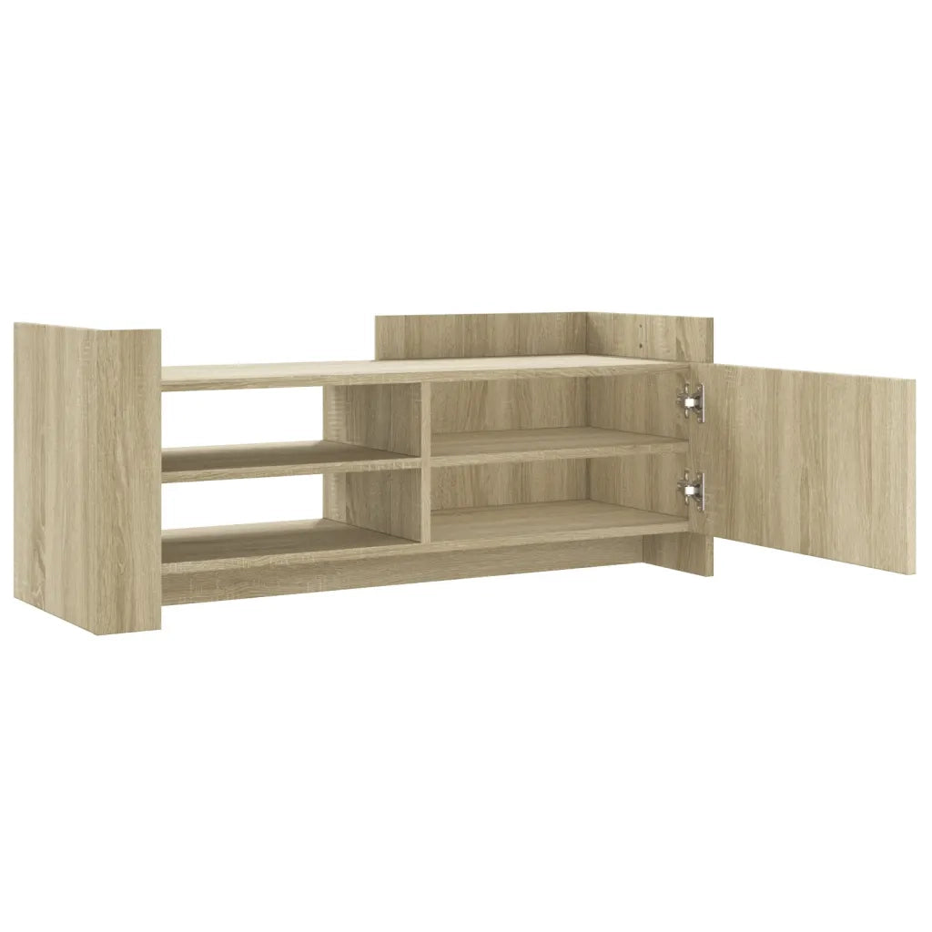 vidaXL Mobile per TV Rovere Sonoma 100x35x40 cm Legno Multistrato