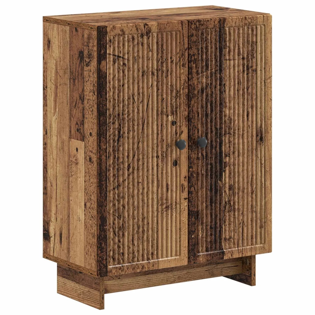 Mobiletto da Bagno EDE Legno antico 59,5 x 31 x 80 cm 895963