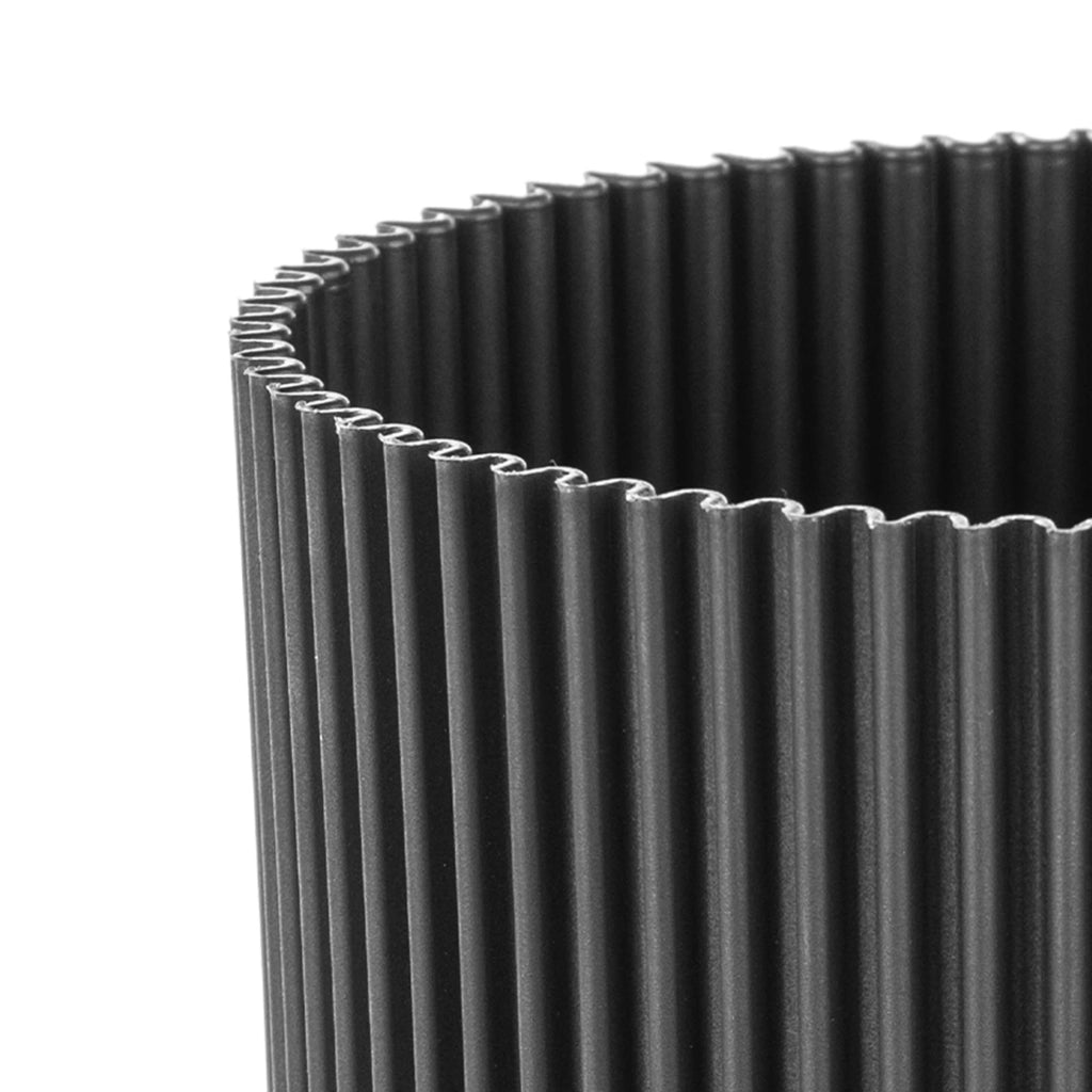 Vaso da fiori KADAX 13 cm, copertura per piante, vaso da fiori in plastica nera