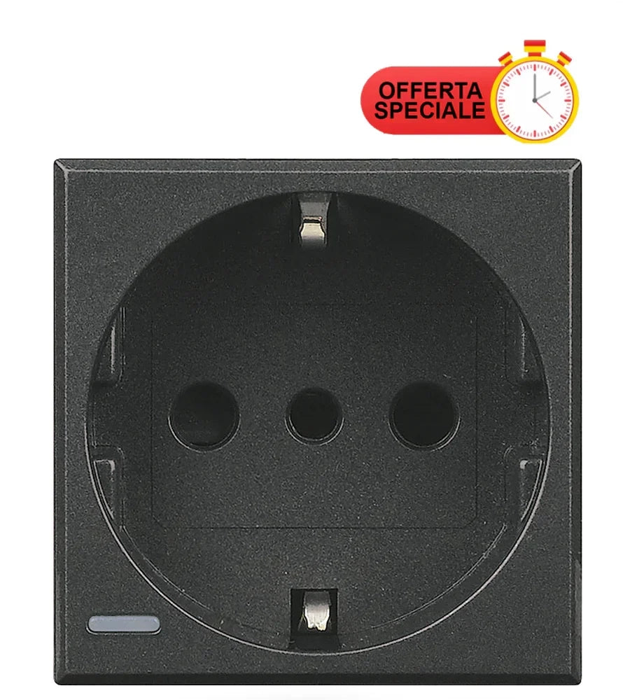 Bticino Axolute Presa P30 2P+T 16A STD Tedesco/Italiana HS4140