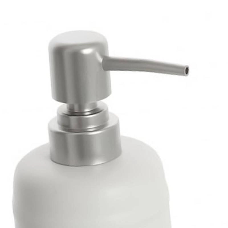 Elegante dispenser di sapone della serie New York, bianco e raffinato.