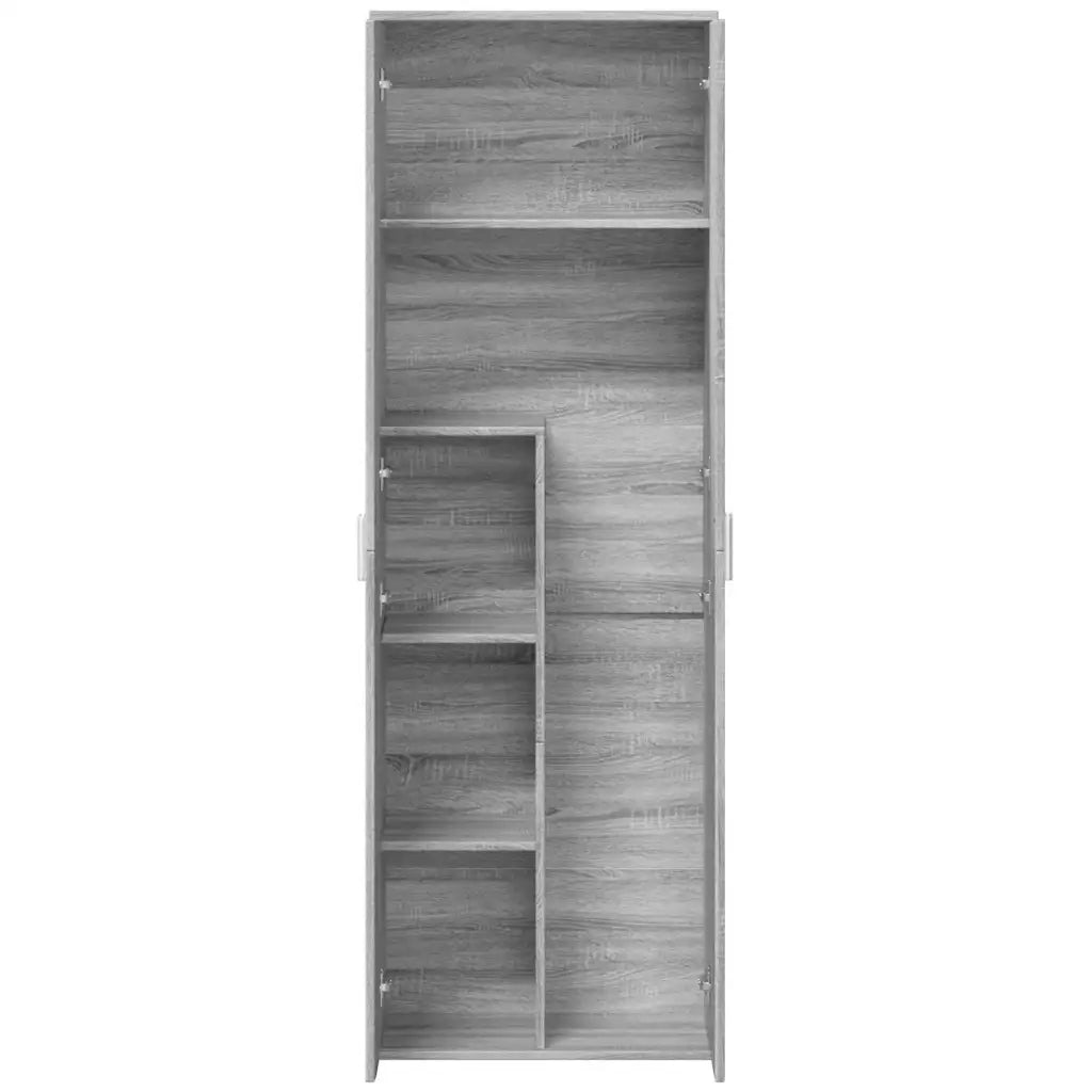 Credenza Grigio Sonoma 60x35x180 cm in Legno Multistrato 3276670