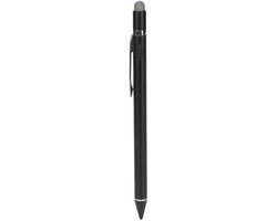 Stylus per Touchscreen - Capacità per Schermi Tattili - Ideale per Attività Creative - Compatibile con iOS e Android - Nero - Punto Fine - Capacità per Aanraakschermen