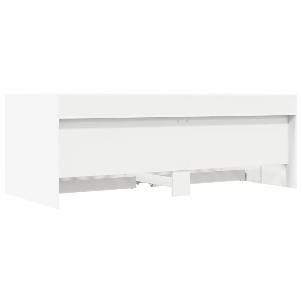 Telaio del letto con storage Bianco 80 x 200 cm 3429637