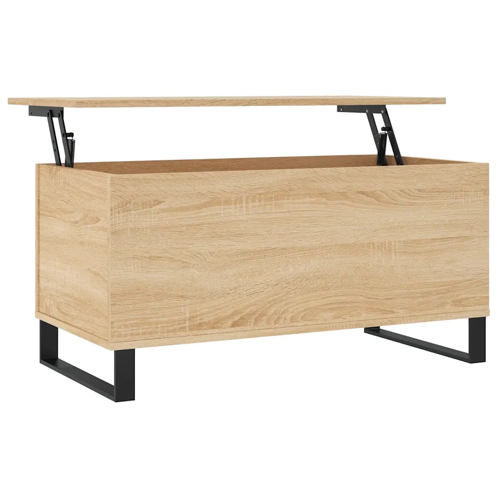 Tavolino salotto | Tavolino da caff¨¨ | Tavolino da Soggiorno Rovere Sonoma 90x44,5x45 cm Legno Multistrato