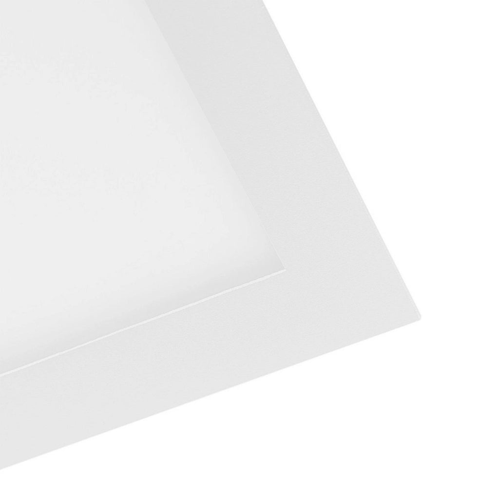 Faretto LED incasso pannello quadrato slim DMX RGB multicolore luce calda 24V impermeabile cromoterapia box doccia bagno 30W foro 215x215