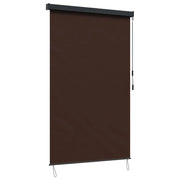Tenda a rullo Marrone 160 x 250 cm Tessuto e Alluminio 42037193