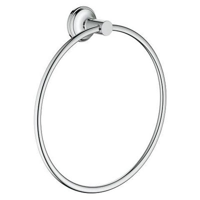PORTA SALVIETTE AD ANELLO ESSENTIALS AUTHENTIC- Cromo- GROHE- pezzi 1