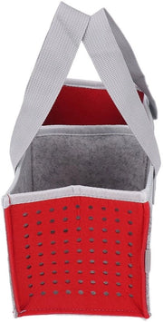 Borsa portatile per Toniebox - Borsa trasportabile - Tessuto in velluto - Ripiegabile - 6 cinture elastiche - Altezza schiena comoda - Borsa da viaggio