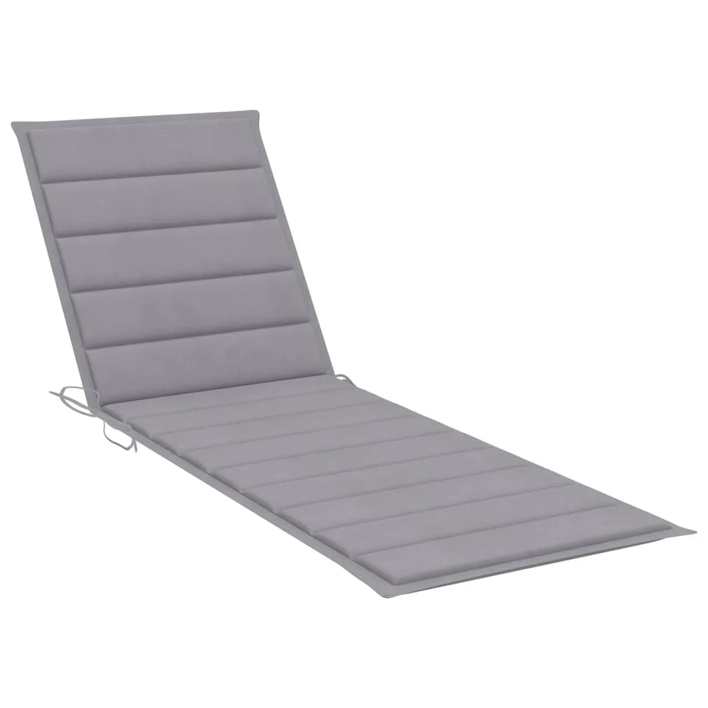 Lettino prendisole sedia a sdraio lettino prendisole letto da giardino mobili da esterno per patio con cuscino in bambù 02_0012293