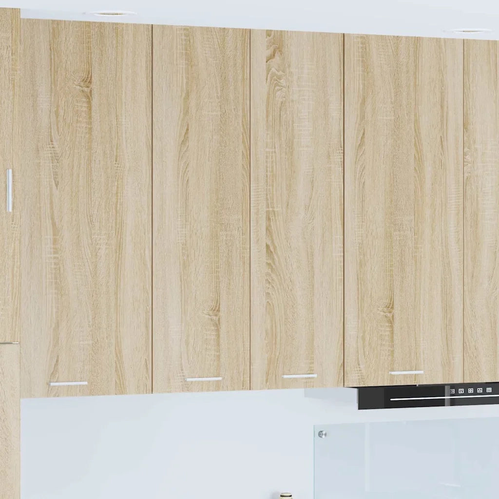 Armadio pensile con porta Rovere Sonoma 60 x 31 x 100 cm 884356