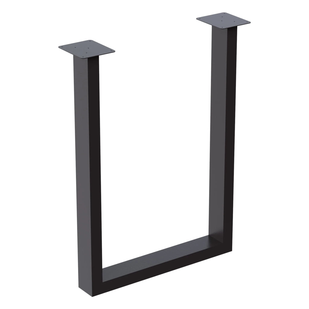 Set di 2 gambe da tavolo rettangolari in acciaio 40 x 28 cm 03_0008081