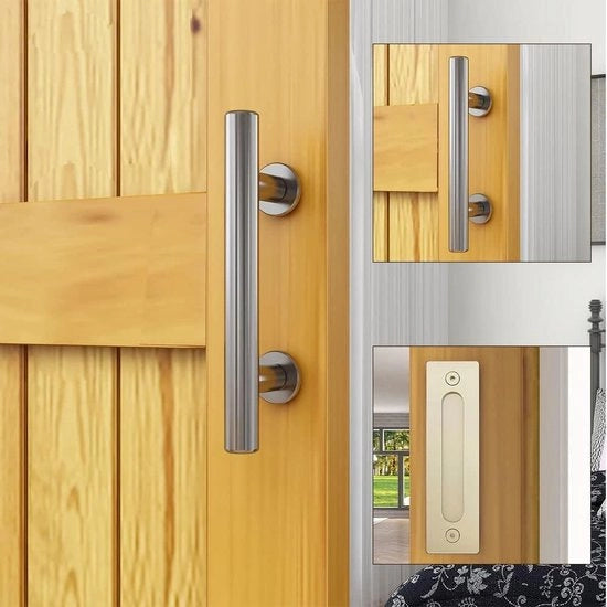 Manubrio scorrevole per porte di serra - acciaio inossidabile - durata e design elegante