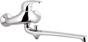 Rubinetto lavabo/vasca con bocca fusa lunga - serie project
