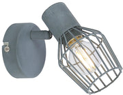 Applique Candellux Viking 91-68002 grigia metallo E14