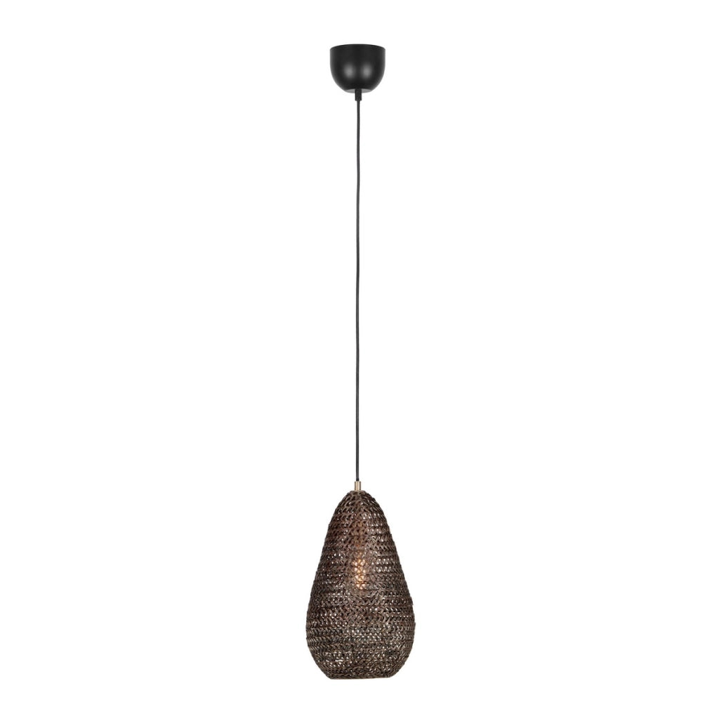 Lampada a sospensione Trio Ziva metallo ottone E27 10W