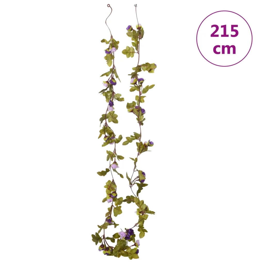 Ghirlande Fiori 6 pz Viola Chiaro 215 cm 359060