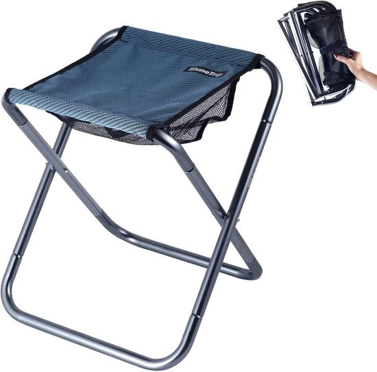 Sedia da Campeggio Ripiegabile 36 x 33 x 40 cm - Sedia Leggera Ripiegabile per Escursioni e Picnic - Peso Massimo di Carico 120 kg