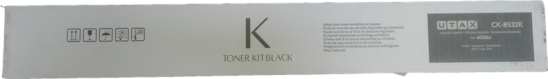 ORIGINAL Utax toner nero CK-8532k 1T02YM0UT0 ~30000 Seiten