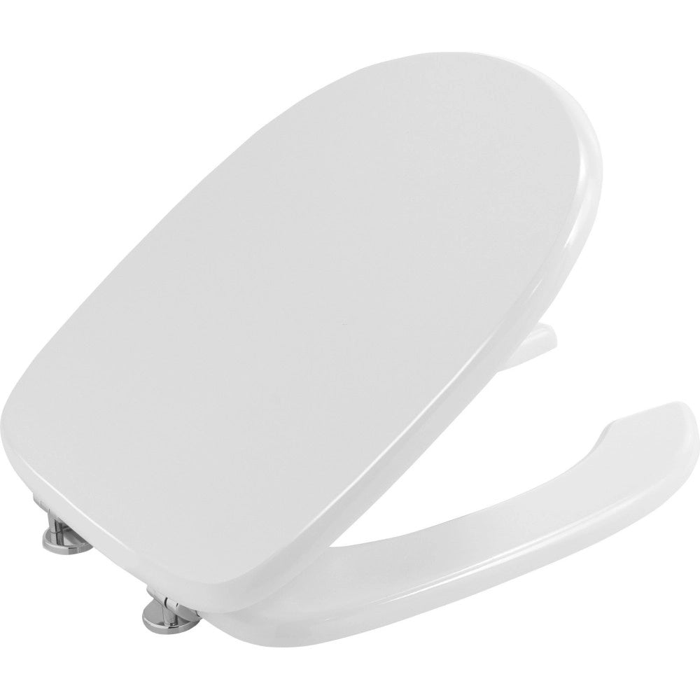 Trade Shop - Copriwater Copri Water Sedile Wc Bagno Per Disabili Con Apertura Centrale Mdf -        3,5