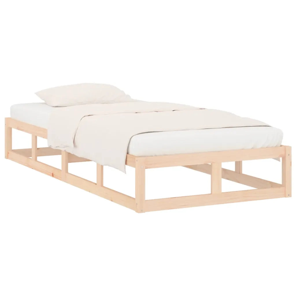 Giroletto-Struttura Letto 75x190 cm Small Single in Legno Massello 613370