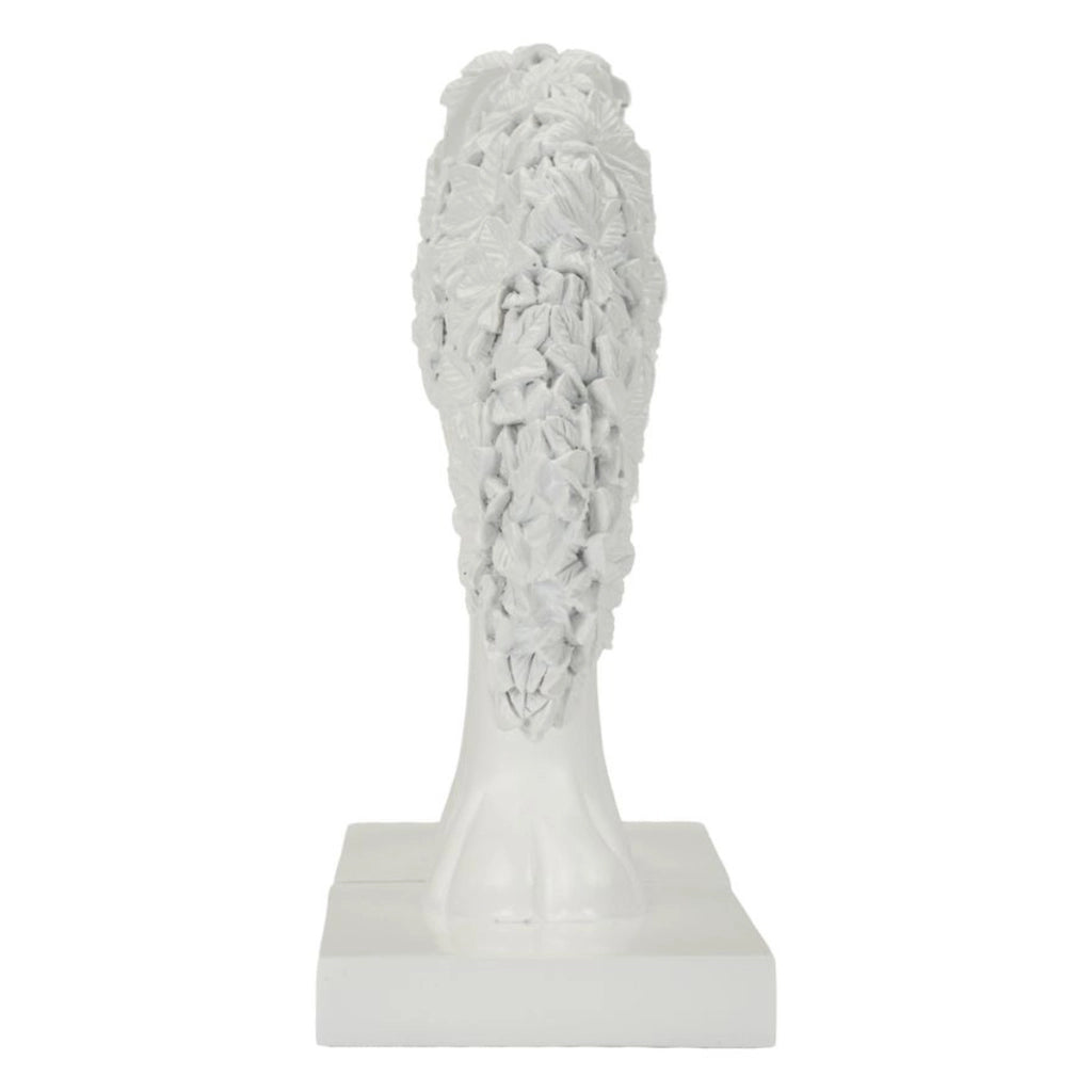 Set fermalibri Albero in poliresina bianco