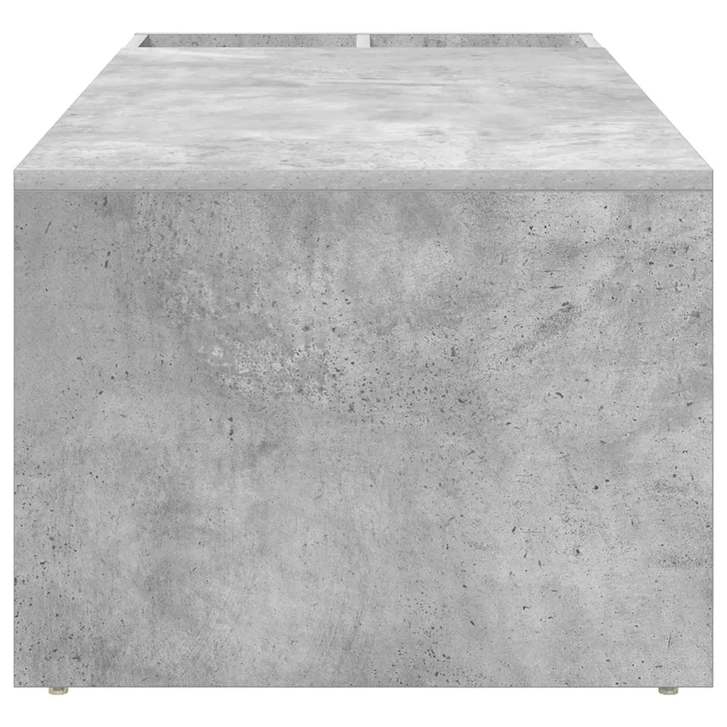 Tavolino da salotto | Tavolino da caff¨¨ | Tavolino da Soggiorno Grigio cemento 101,5 x 50 x 37 cm