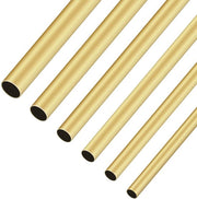 Set di Tubi in Rame - 6 Pezzi - 5/6/7/8/9/10 mm - Costruzione Senza Giunti - 300 mm di Lunghezza - Resistenti alla Ruggine e all'Ossidazione - Tubi in Rame di Piccola Dimensione