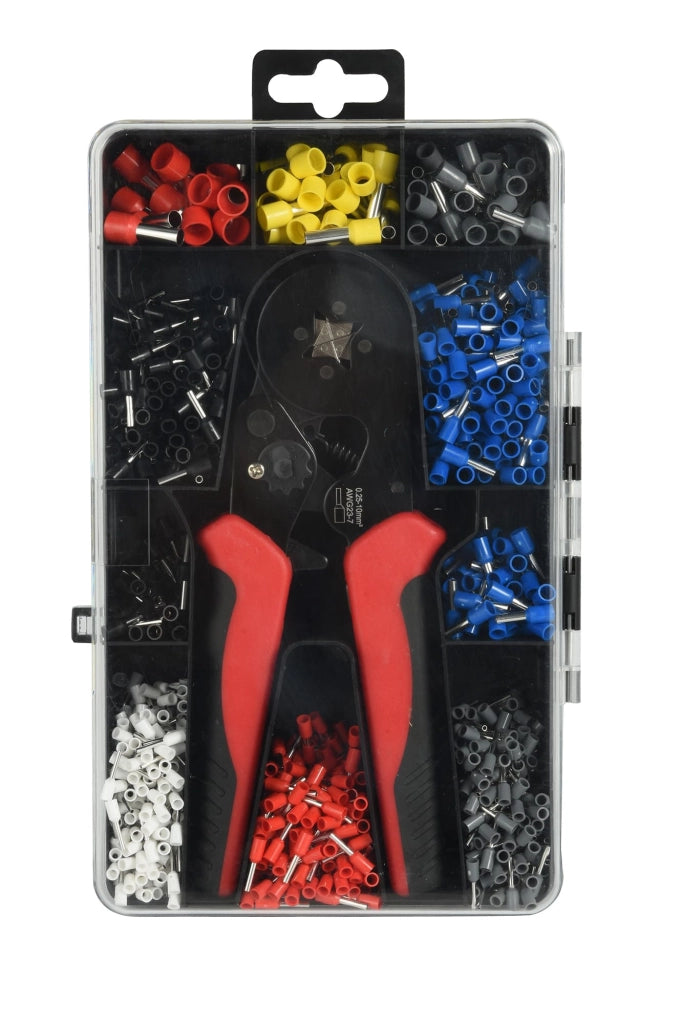 Terminale a Puntale con Pinza in Kit Electraline 1200 Pezzi