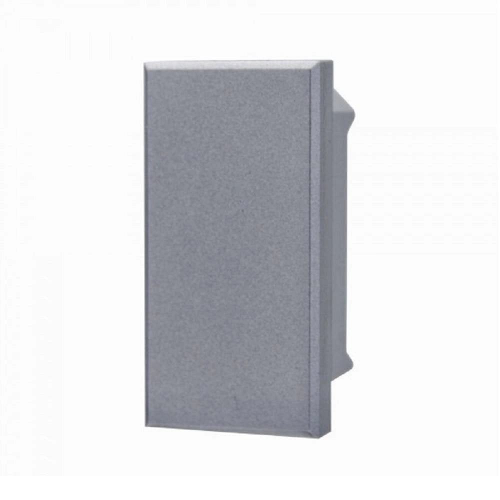 Trade Shop - 2 Copritasti Copri Foro 1m Tech Silver Compatibile Con Bticino Axolute -