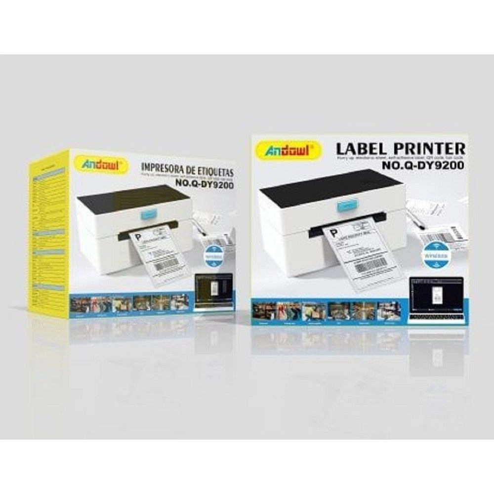 Trade Shop - Stampante Termica Wireless 104mm 203dpi Con Usb/lan/bluetooth Portatile Q-dy9200 -