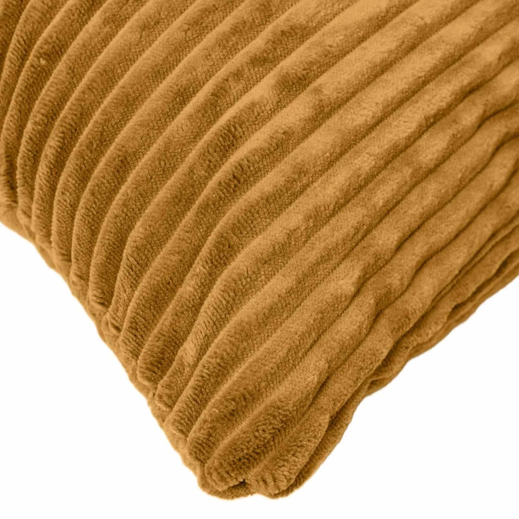 Federa 12 pcs HEERLEN Giallo 50 x 50 cm corduroy 910896