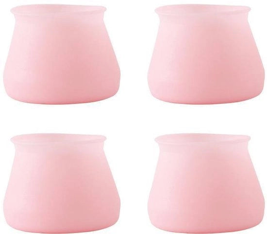 Siliconici per protezione pavimento, coppe da tavolo e guarnizioni per gambe di tavolo e sedie da 3,5-5 cm, 16 pezzi.