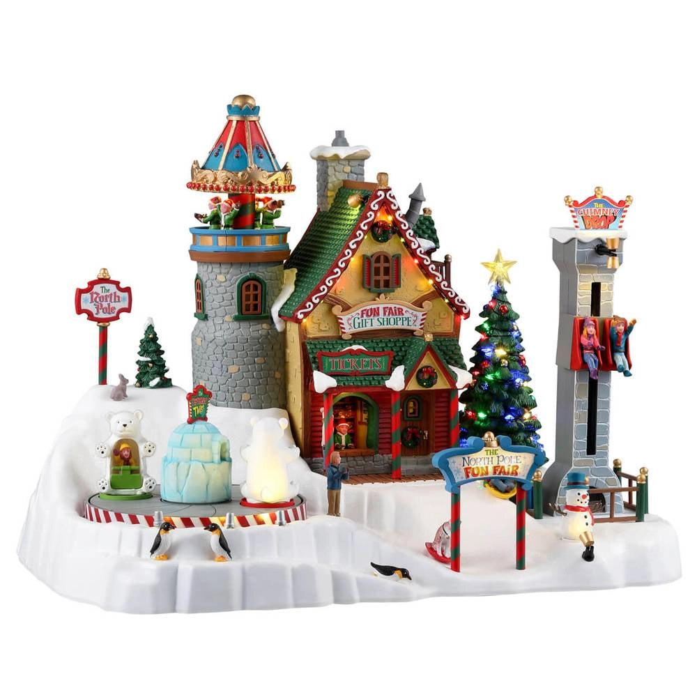 North Pole Fun Fair Villaggio di Natale Lemax