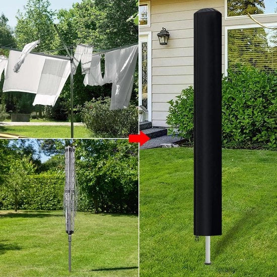 Parasole impermeabile a girofaccia - 1 pezzo - tessuto Oxford - 165 x 16 x 16 cm