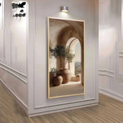 Mirahaba, Quadro Materiale Struttura in Legno Nobilitato, 120x50h cm Multicolore