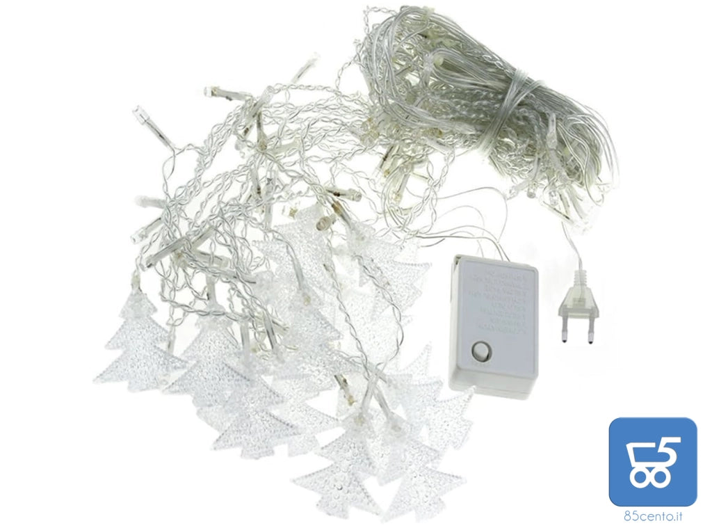 Catena Luminosa Strisce 96 LED 96 RGB 8 Modalità Impermeabili IP44 per Natale 3.5 Metri