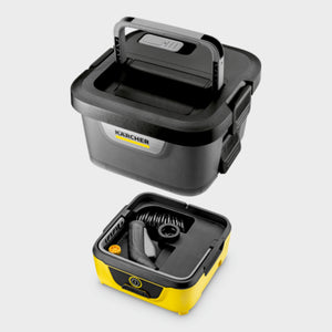 KARCHER Idropulitrici portatili OC 4 - Pressione variabile: Bassa pressione  - Portata: max. 2 l/min - Dispositivo alimentato a batteria: 1 