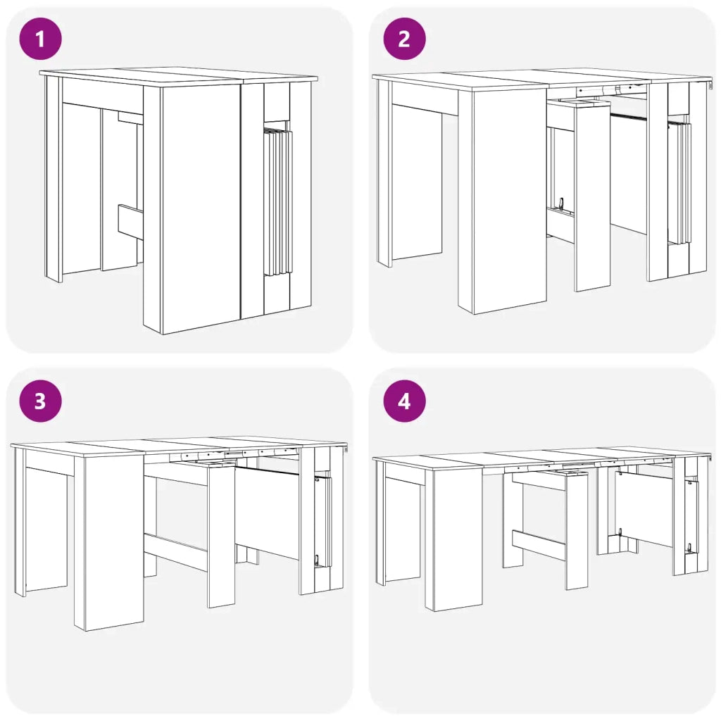 Tavolo da Pranzo | Tavolo da cucina 240 x 85 x 75 cm Legno ingegnerizzato