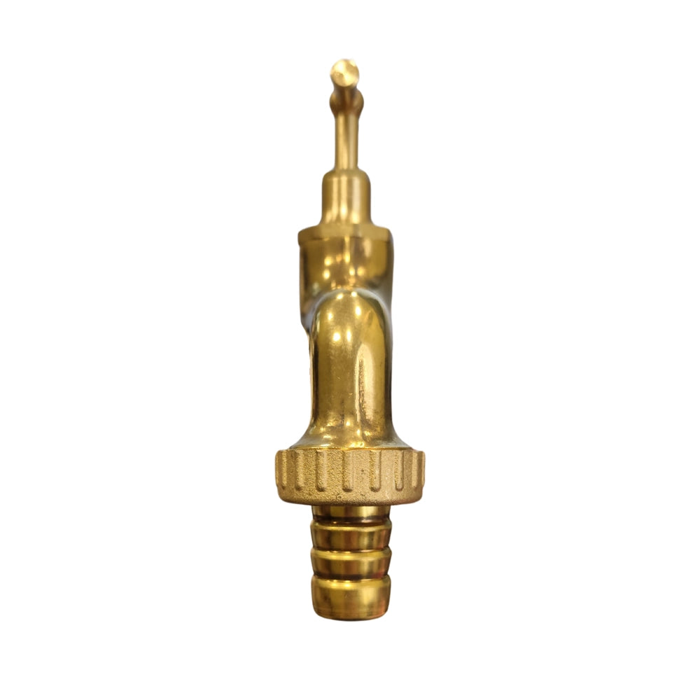 Rubinetto portagomma ottone lucido 3/4 pollice erogazione giardino esterno